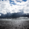 Good versus Evil Cloud Wolken Sea Meer