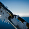 Harsh conditions RV Polarstern Fram Strait Arctic Arktis Ice Eis Chain Kette