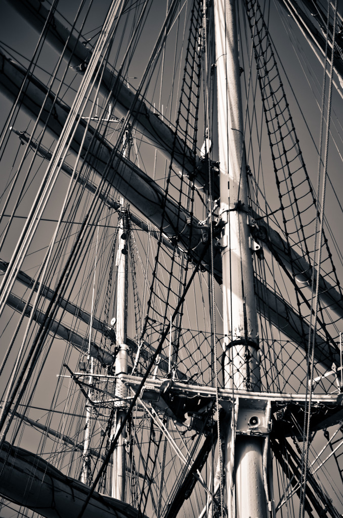 Lost Track Training Ship Kruzenshtern Schulschiff Schiff