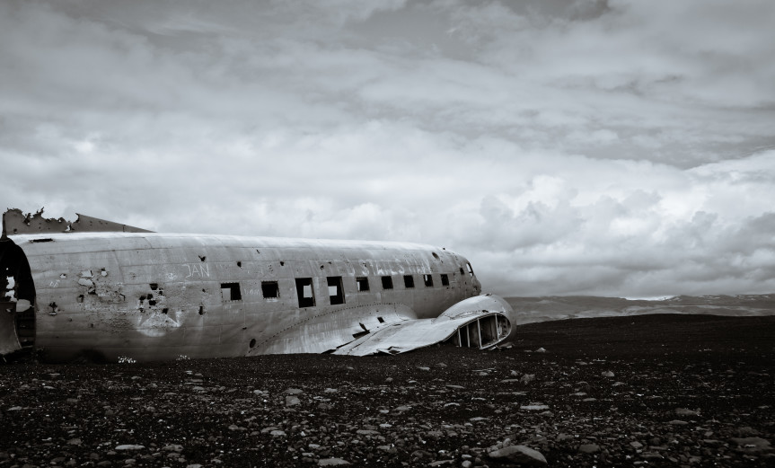 Navy DC-3 Plane Wreck Iceland Island