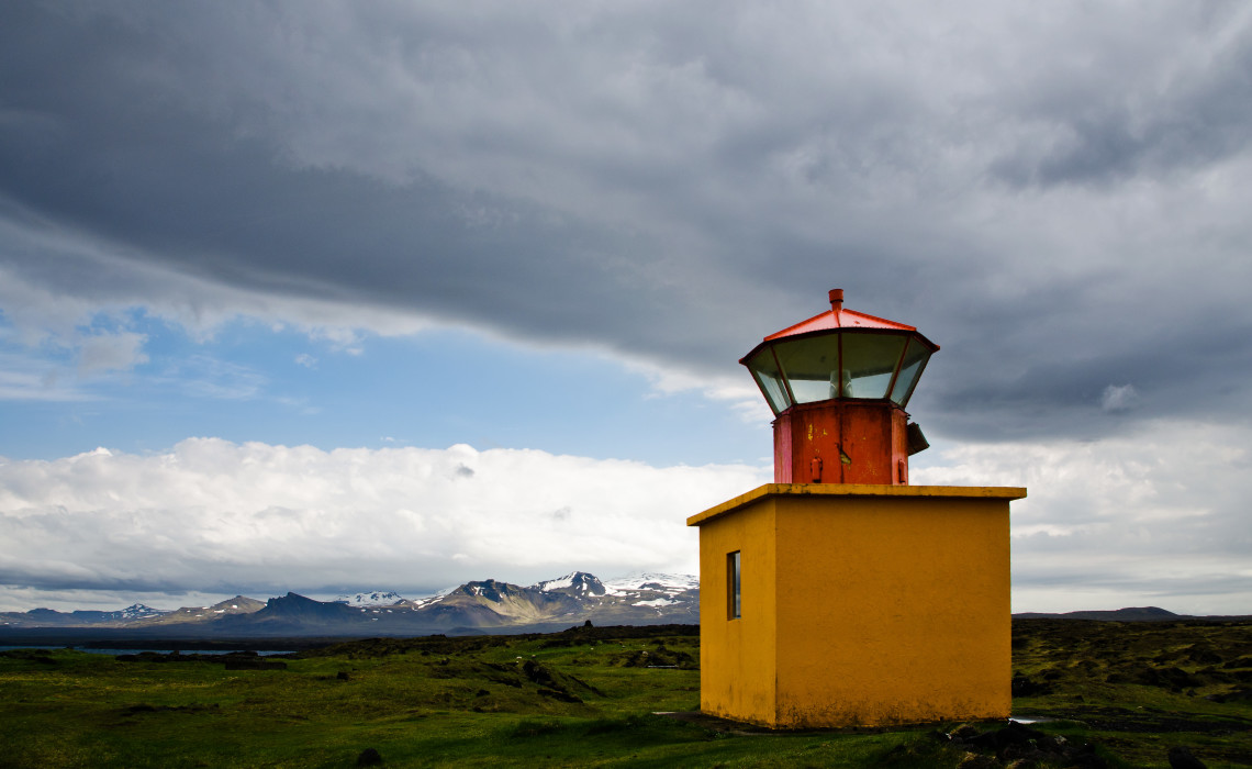 Outpost Snaefellsnes Öndverdarnes Iceland Island Lighthouse Leuchtturm ArchitectureArchitektur