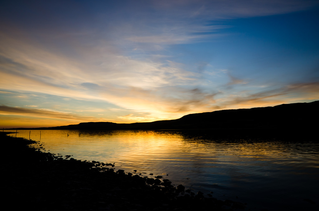 Tranquility Borgarnes Iceland Island Lake See Sunset Sonnenuntergang Sky Himmel